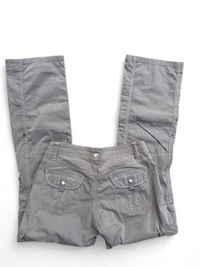 Kuhl Gray Utility Pants with Contrast Stitching
